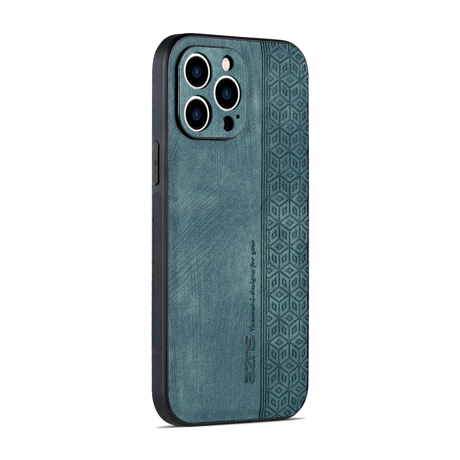 For iPhone 13 14 12 11 Pro Max Luxury Skin Feel Shockproof Matte Leather Case Soft Back Cover Funda for iPhone 13 12 11 Pro