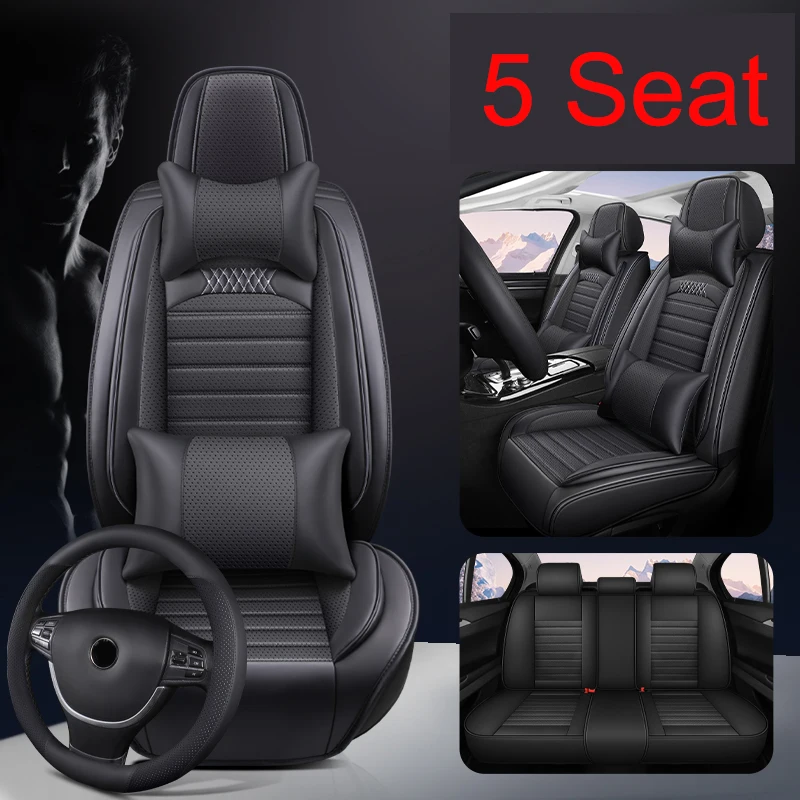 Full Coverage Artificial Leather Car Seat Cover for ACURA All Car Models MDX Astra RDX CDX ZDX RL TL RSX Car Accessories