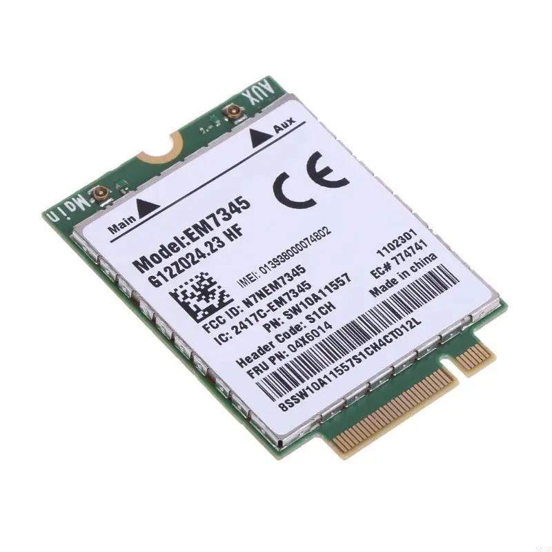 N84B لـ X240 T440 T440P X250 LTE EM7345 WWAN MODULE M.2 NGFF CARD