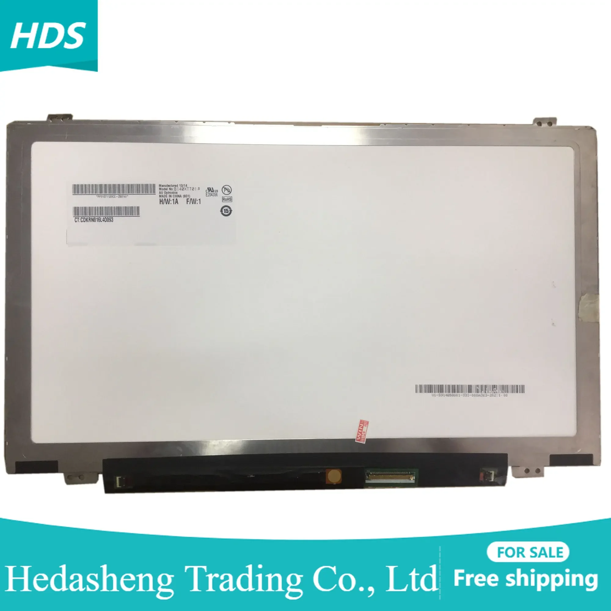 

B140XTT01.0 14inch 40 pins 1366*768 for Lenovo touch screen S400 S410 S410P S415 notebook Laptop LCD LED