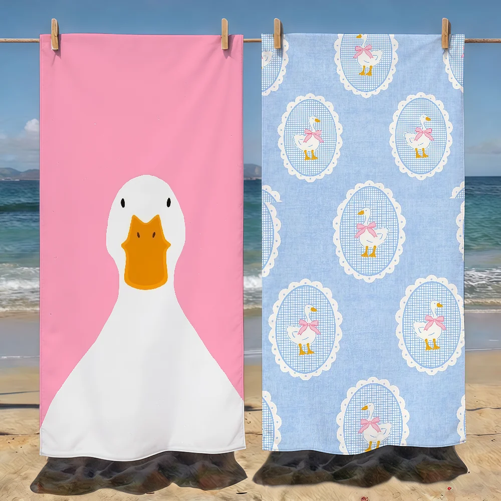 Cartoon G-GooseS Towel Soft Pool Gift For Travel Gym Shower Camping Quick Dry Sports Beach Towels
