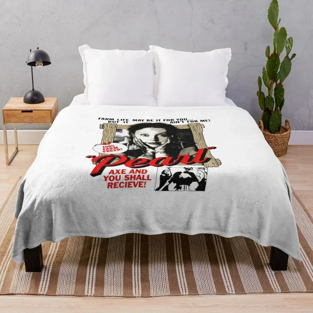 Copy of X Movie, Ti West Throw Blanket Versatile Cozy Throw Blanket for All Occasions
