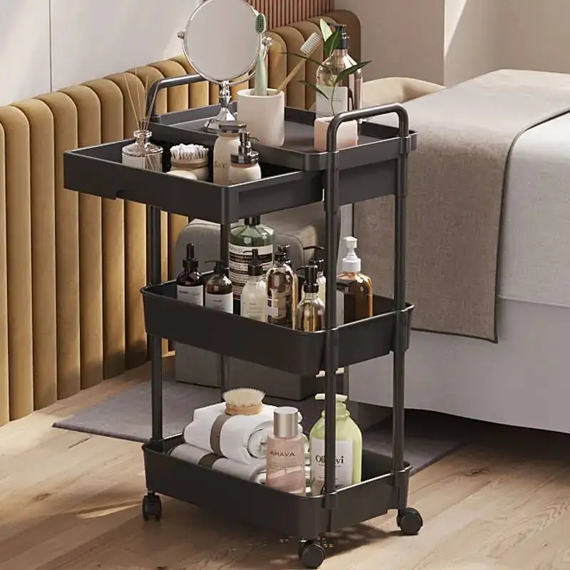 

Rolling Salon Trolley Wheels Utility Storage Cosmetic Tool Salon Trolley Hairdressing Carrello Attrezzi Salon Furniture BL50ST