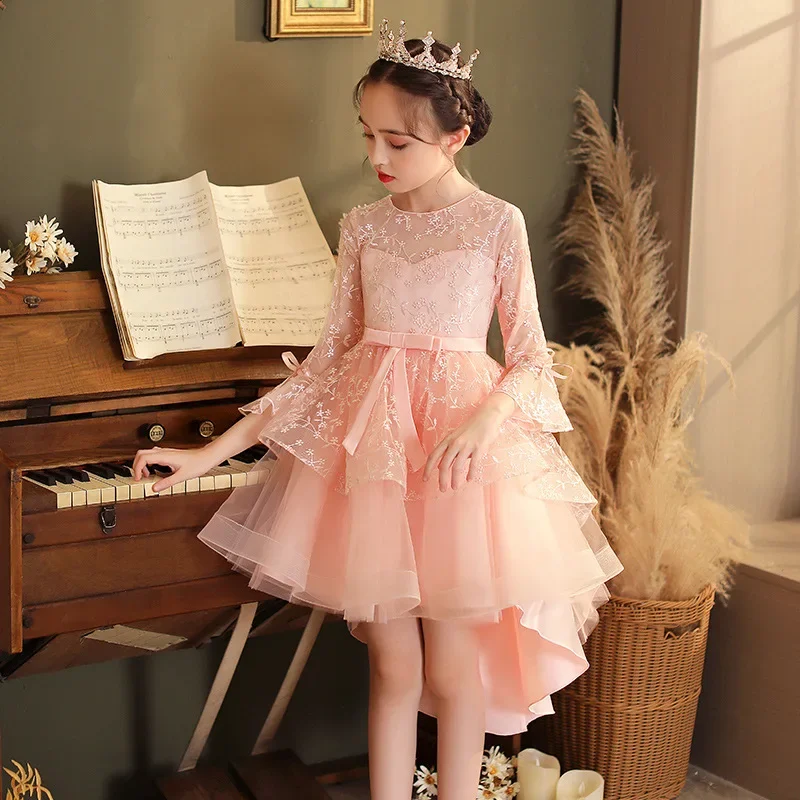 Luxury Girl Children's Dress Dresses for Elegant Party Girls Clothes Kids Dresses for Girls From 8 to 12 Years Old Baby Kid Prom