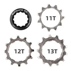 1pc Road Mountain Bike Cassette Cog 8/9/10/11 Speed 11/12/13T Steel Bicycle Tooth Freewheel Repair Replacement Accessaries