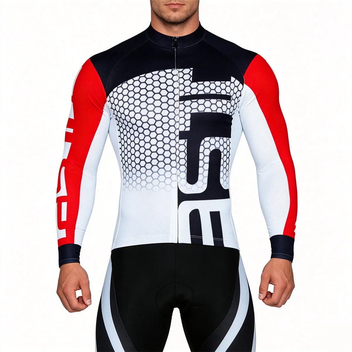 2027 Pro Team Winter Thermo-Fleece Radsport-Trikot-Set Langarm Fahrradbekleidung MTB Bike Wear Maillot Ropa Ciclismo Radsport – Detail 4