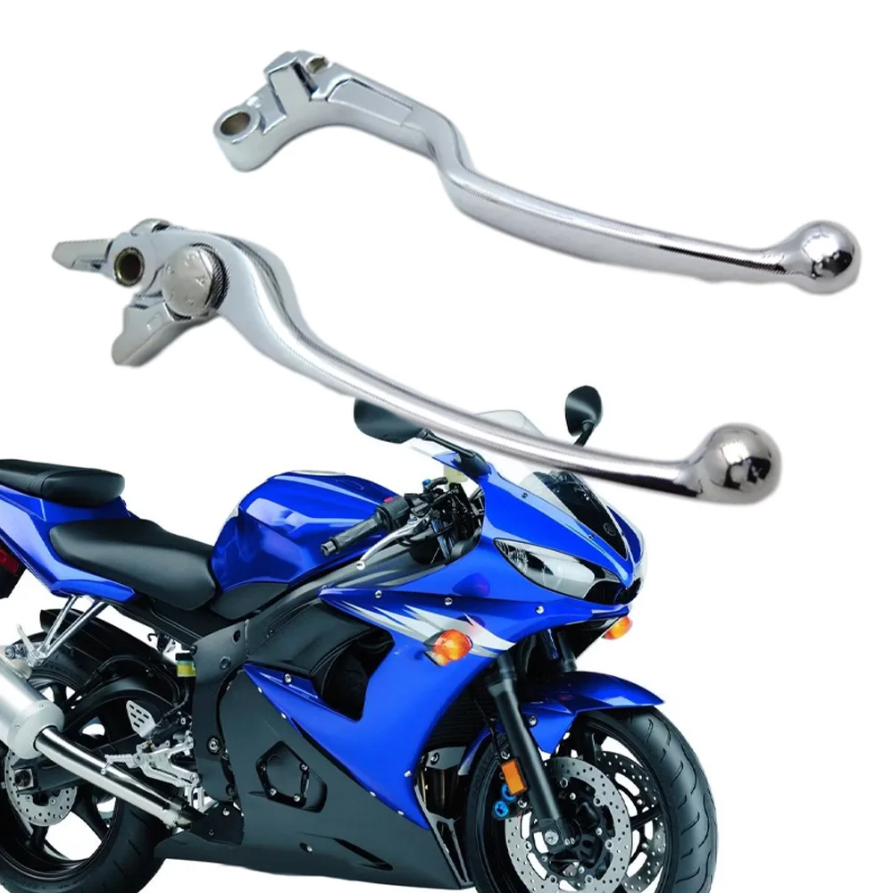 

For Yamaha YZF-R1 YZF-R6 1999-2004 YZF-R6S 2006-2010 FZ1 / FZS1000 2001-2005 2pcs Motorcycle Brake Clutch Lever Left and Right