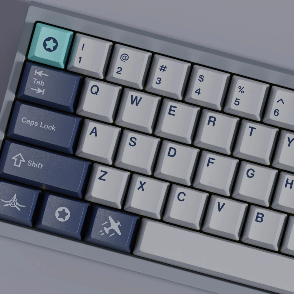 PBT キーキャップ GMK パシフィックチェリープロファイル染料昇華 MX スイッチメカニカルキーボードダブル B 分割 7U スペースバー
