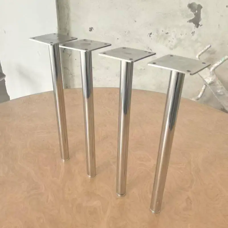 

Прочные ножки стола из нержавеющей стали, простая основа для офисного стола, подставка для барной стойки, металлические ножки для мебели для обеденного стола