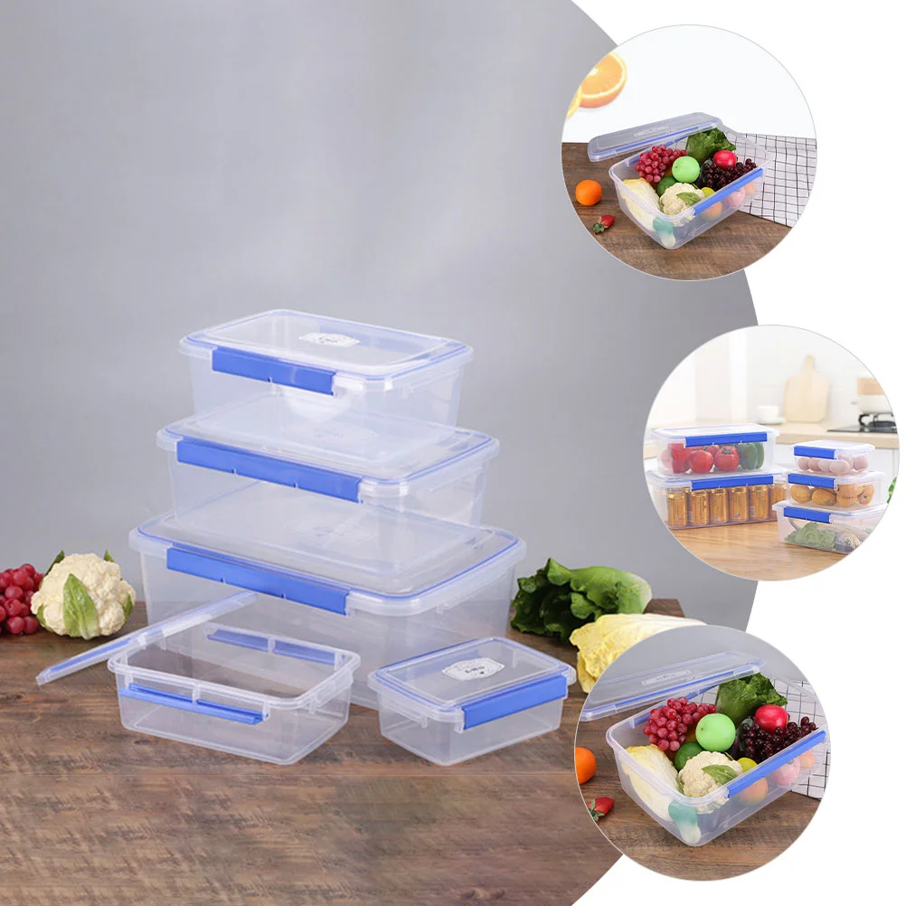 2 Pcs Pizza Dough Fermentation Box Convenient Proofing Container Stackable Bowl Portable Household