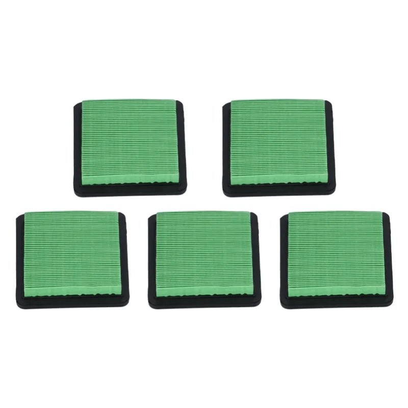 

5Pcs Flat Air Filter Cartridge Element Vinyl Paper 491588 For High Pressure Washer Water Pump