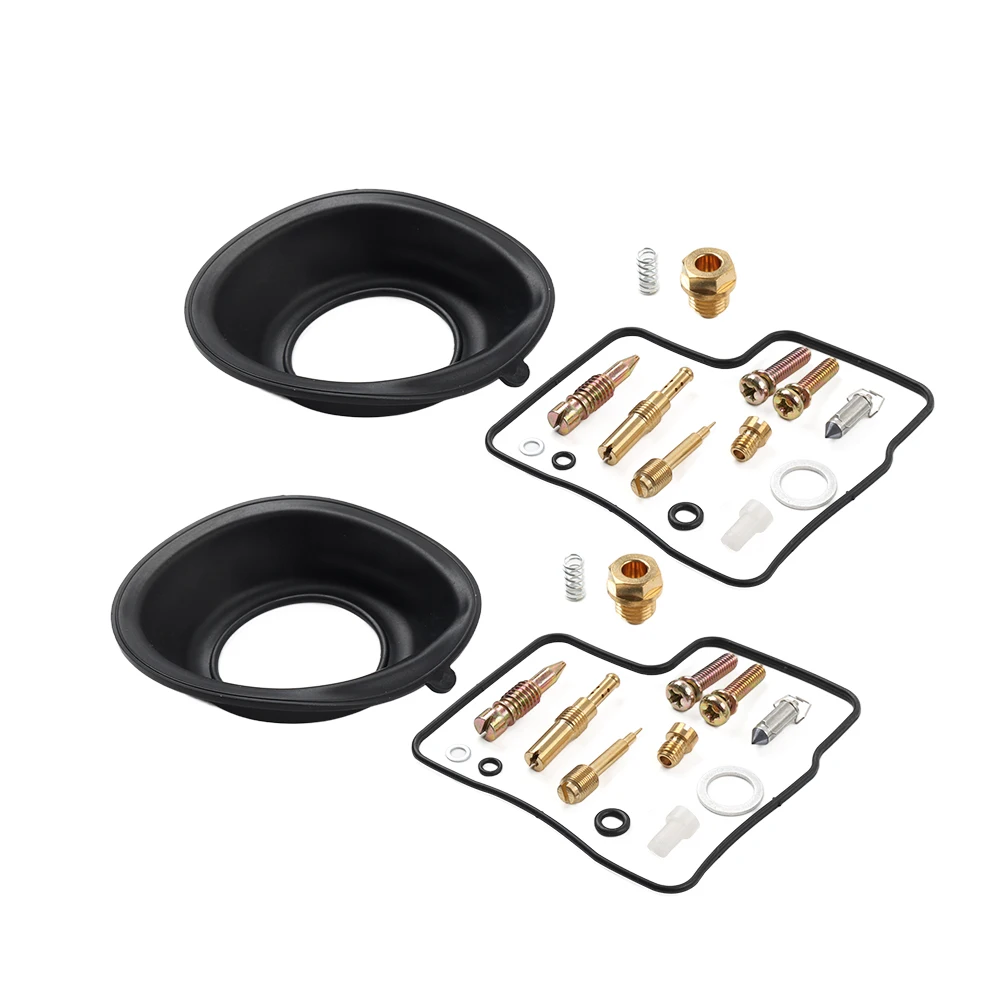 2x Motorcycle Carb Carburetor Repair Kit Diaphragm For Honda Transalp XL600V XL600 V 1987-2000