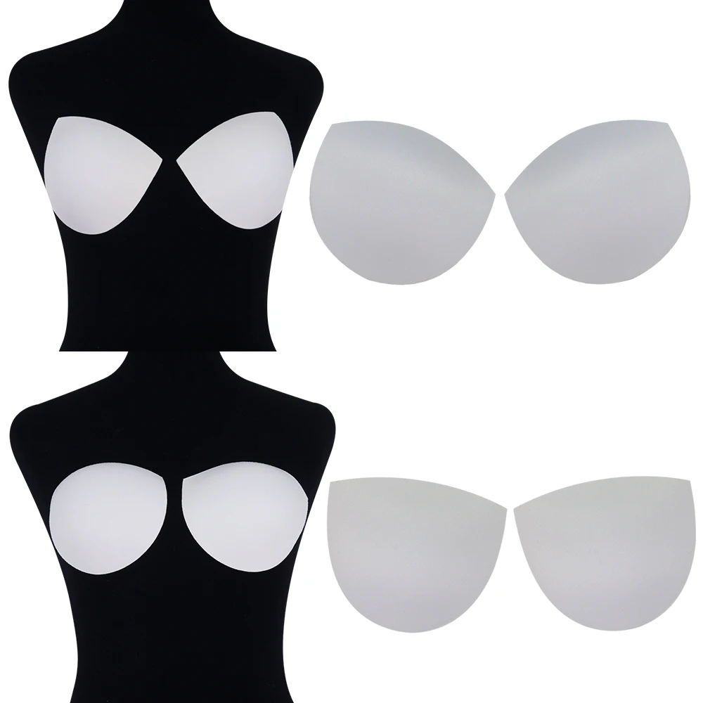 Soft Bra Inserts Pads Removable Sport Bra Cups Inserts Bra Inserts For Bikini Top Swimsuit Bra Pad Inserts 5pairs