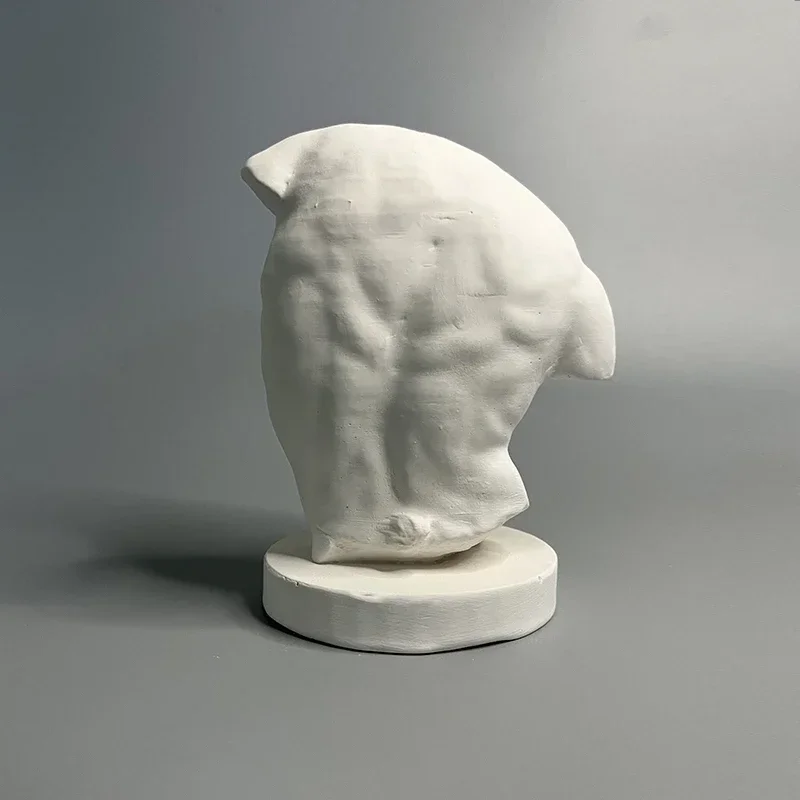 Home Living Room Decoration David Statue Ancient Greek Mythical Figure Body Art Plaster Sculpture Gift