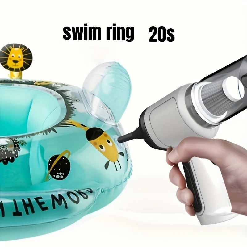 1PC Strong Suction Cordless Car Vacuum, 13000Pa, 120W, Easy To Clean Desktop, Keyboard, Drawer, Car Interior And Other Crevices