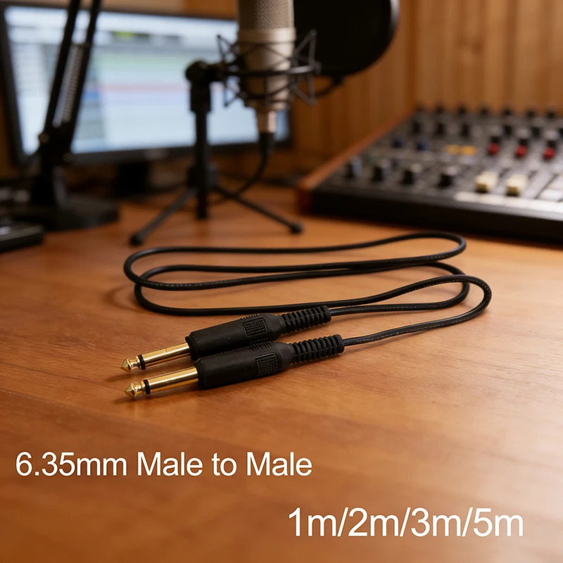 6.35Mm 1/4 Guitar C…