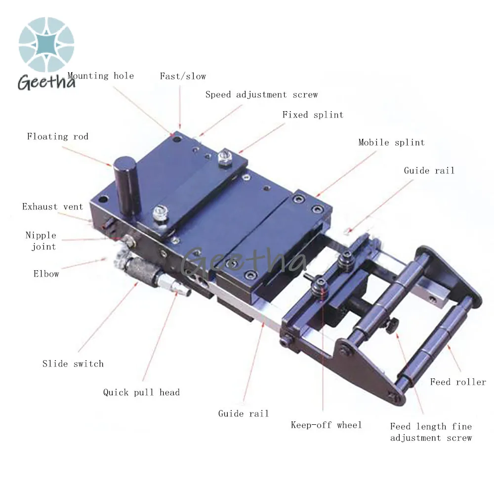 AF-1C Punch Alimentatore Pneumatico Alimentatore Automatico 200mc/mm