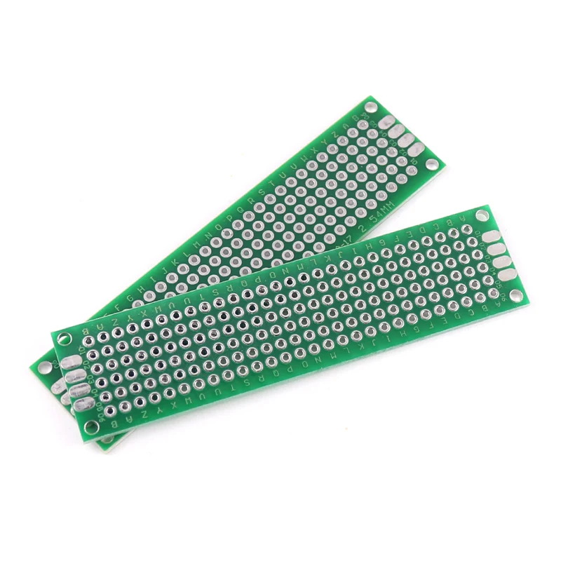5/10PCS PCB Prototype Board Green Double Side Tin Spray Circuit Boards 2x8 3x7 4x6 5x7 7x9CM DIY Electronic Kit Free Shipping