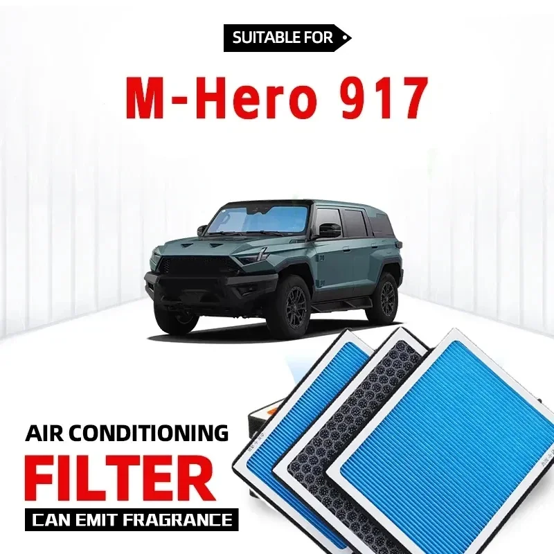 For M-Hero 917 Cabin filter Air Filter Activated Carbon Air Conditioning Filter with Fragrance to Purify Car Cabin Air