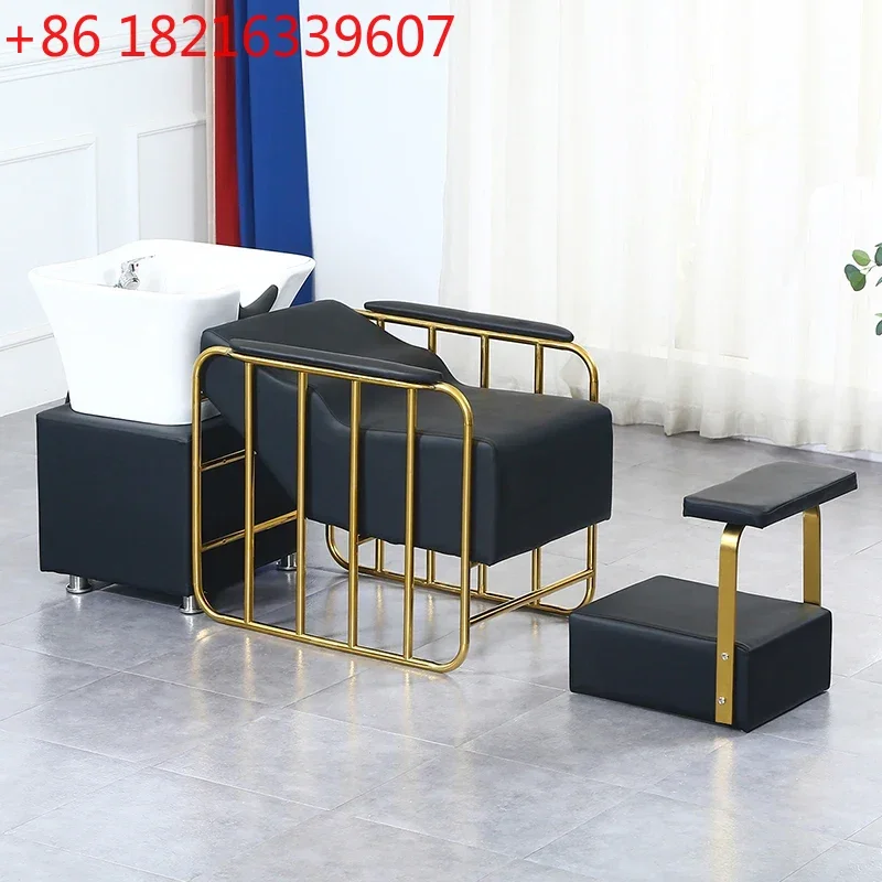 

High-Grade Stainless Steel Half Lying Bed Ceramic Deep Basin