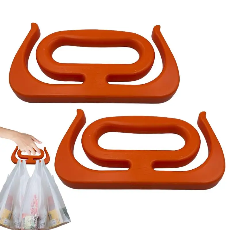 2024 Portable Bag Grip Grocery Bag Carrier Shopping Bag Carrier Grocery Bag Holder Clips Handle Carrier For Women shopping