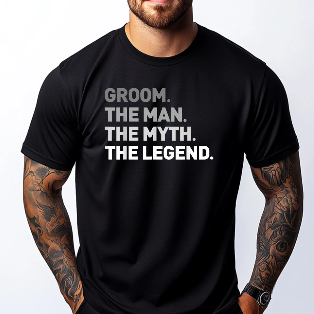 

The Man Myth Legend Cool Funny For Groom Tee 158 Anime T Shirts T Shirt Homme Funny