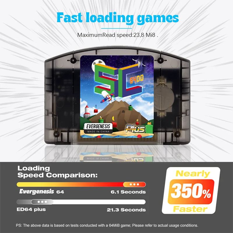 EVERGENESIS 64 مفتوح المصدر N64 5000 في 1 لعبة خرطوشة لنينتندو 64 بطاقة الألعاب مجانية 32G بطاقة التوافق دعم 64DD ألعاب