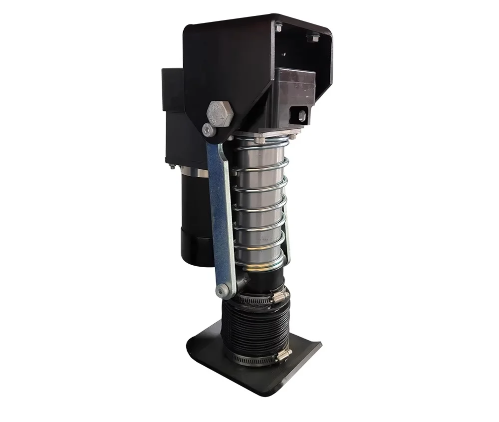

Electric Double Cylinder Hydraulic Folding Leveling Outriggers Parking Trailer Support Balance Load-Bearing Lifting