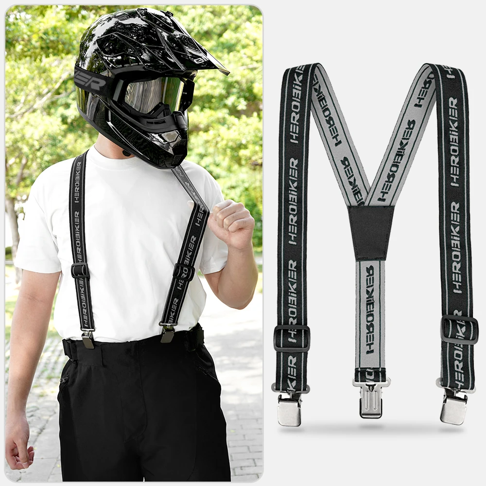 

Motocross Y-shaped Shoulder Strap Motorbike Riding Pants Rack High Elasticity Adjustable High Elasticity Shoulder Strap