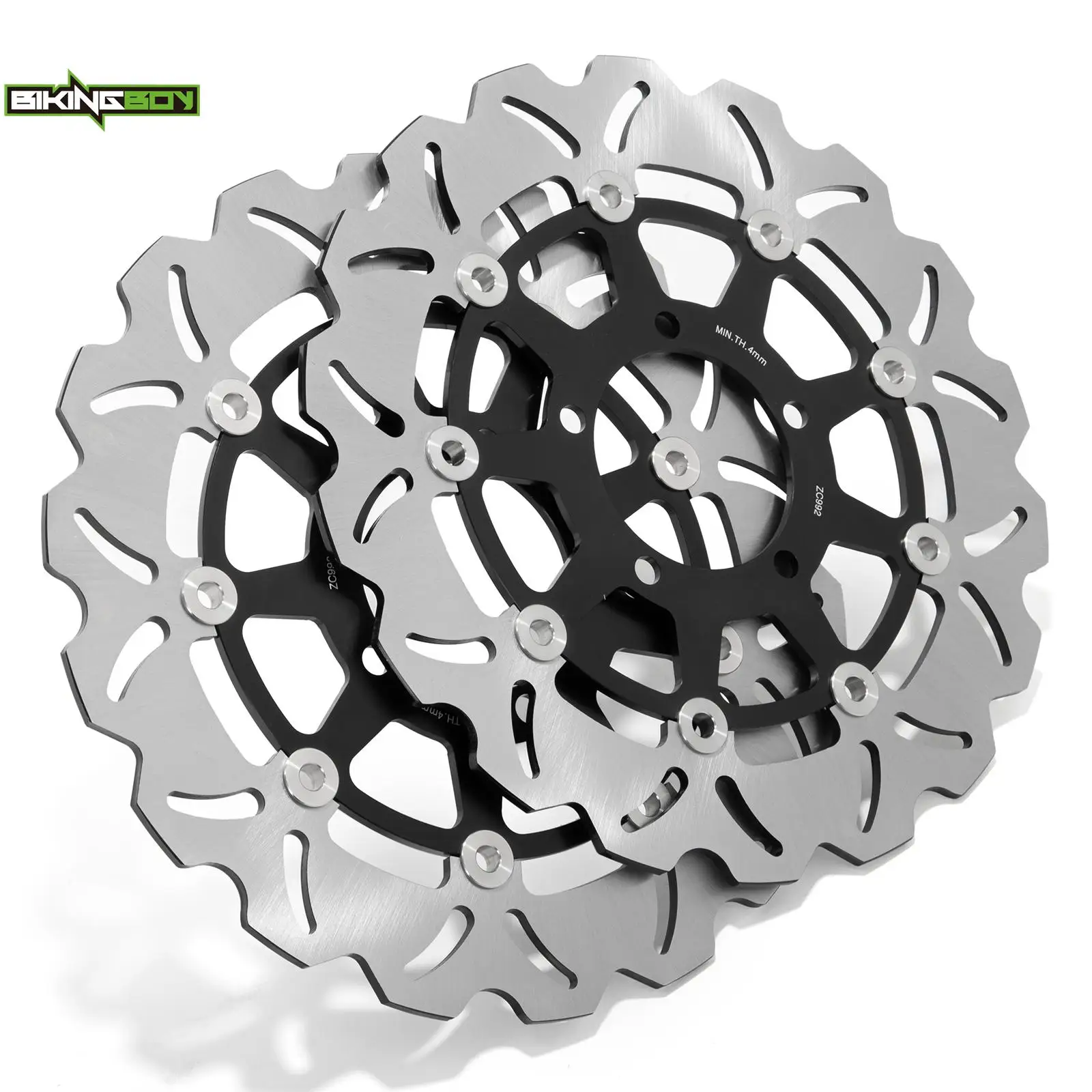 Front Brake Discs Rotors For Street Triple 675 / R 13-16 14 675 RX 15 Street Triple 660 S 20 21 22 23 Street Triple 765 R / RS