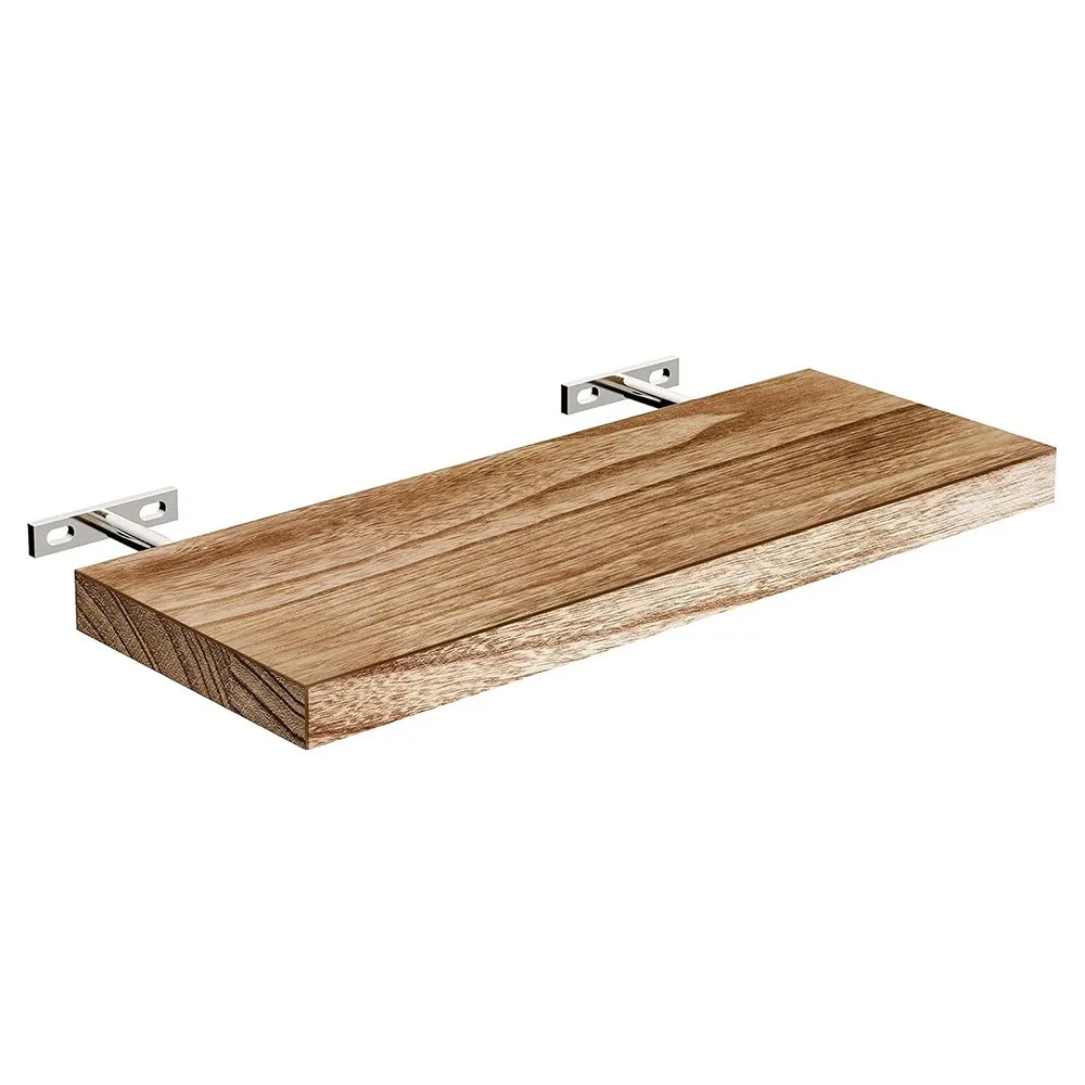 

Настенные плавающие полки из дерева, бесшовные, утолщенные, для хранения и организации дома