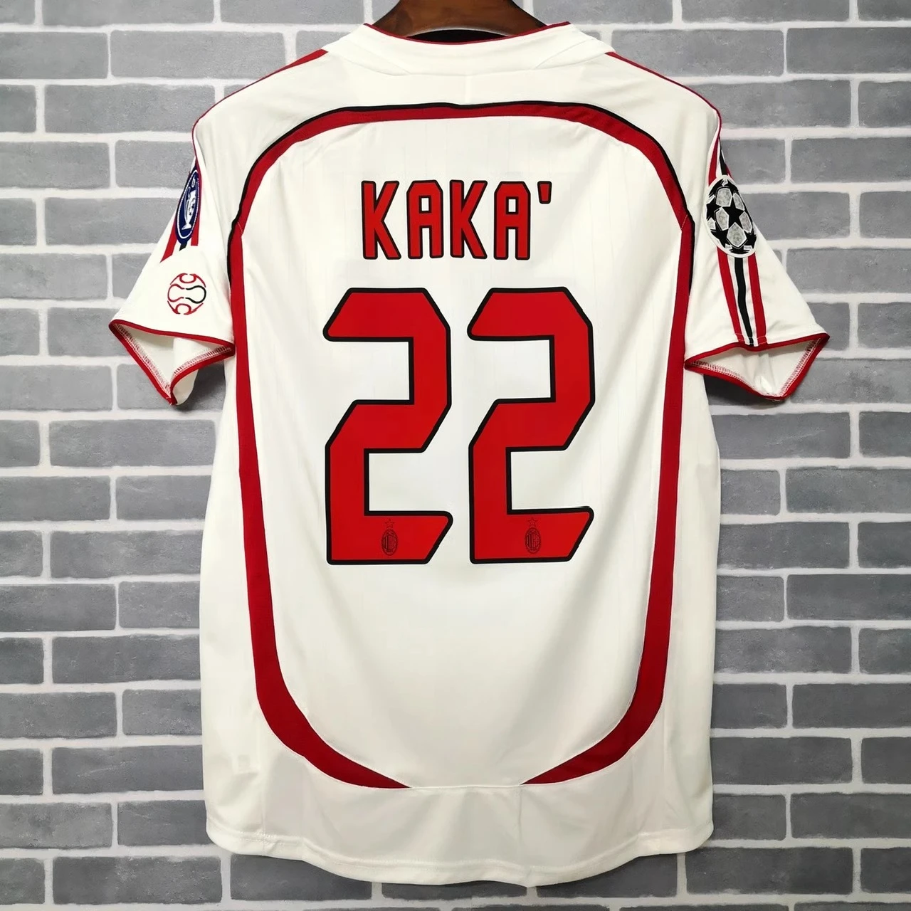 

Quick-drying and Breathable Sports T-shirt 2025 Best-selling New 3D Printed AC Milan Football Jersey for Men and Women