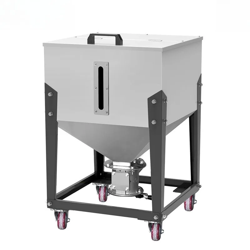 

Carry into a small square storage box, stainless steel material plastic particle storage warehouse