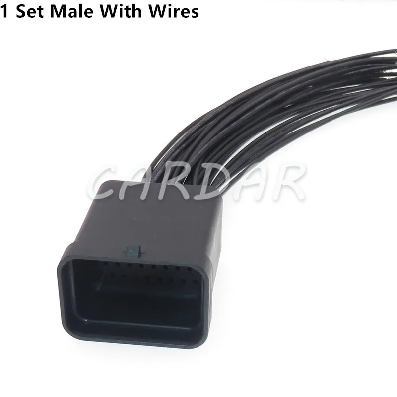 1 Set 34 Pin 4-1437290-1 6437288-2 6437288-2 AMP Superseal 1.0