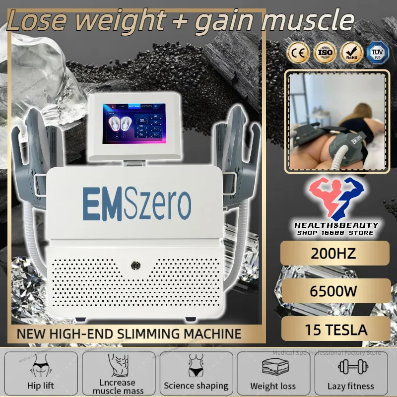 Professional 6500w Ems zero NEO RF Machine 2024 EM Body Slim Muscle Stimulation EMSZERO PRO Ultra Sculpt Hiemt Lose Weight