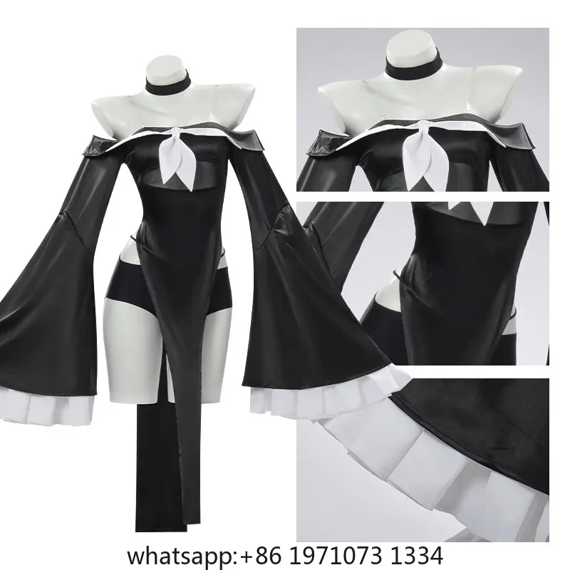 NEW Prana Cosplay Anime Blue Archive Cosplay Costume wig Girl A.R.O.N.A Prana Private Little Zombie Woman Sexy Halloween Costume