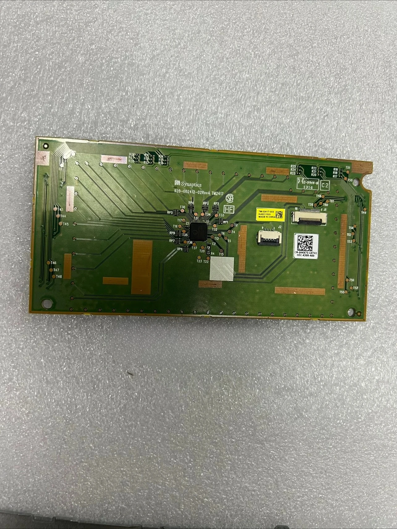 For Dell Alienware M15X M17X R2 R3 New Touchpad Alienware15 17 R4 0HKX75, Laptop Internal Repair Part