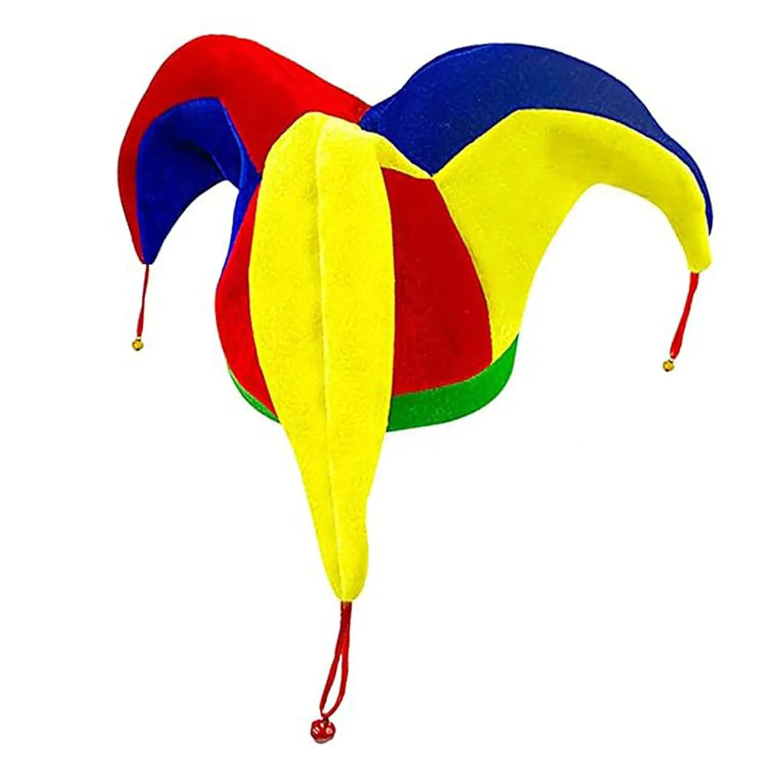 Halloween Clown Hat Mardi Gras Hat Multicolor Fun Hat Carnival Dress up