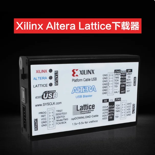For xilinx downloader altera Download line lattice usb 3-in-1 fpga cpld development board