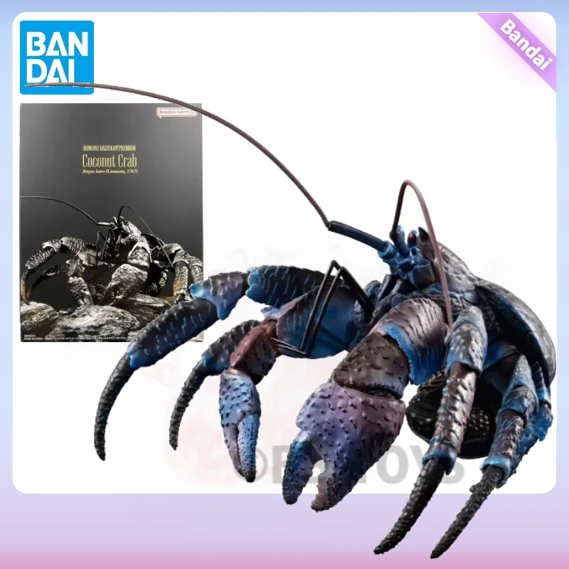 In Stock Original Bandai Coconut Crab Figure Biographical Encyclopedia Gashapon Pvc Action Figurine Model Doll Toy Xmas Gifts