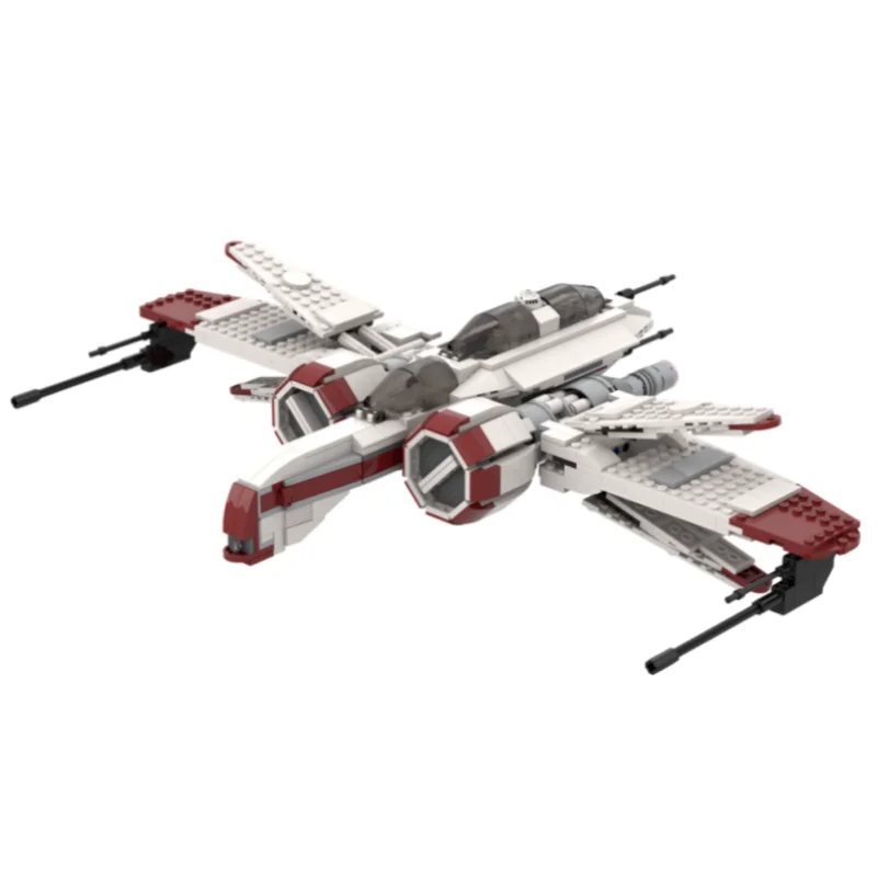 MOC ARC-170 Fighter Star Series DIY Assembly Small Particle Building Block Toy Model Kit Children's Birthday Gift
