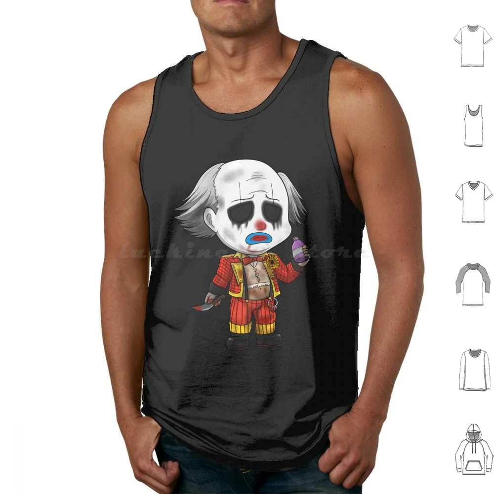 The Clown Chibi Classic Tank Tops Vest Sleeveless The Clown Chibi Classic