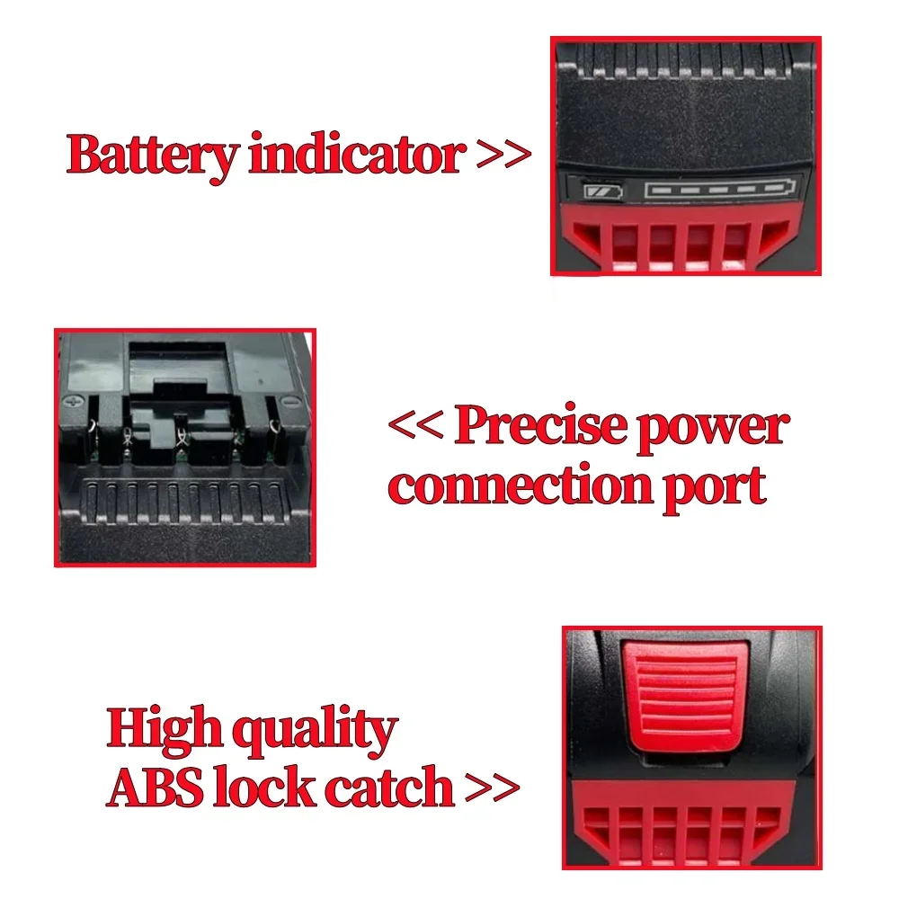 18V 8.0Ah-12.0Ah ProCORE Replacement Battery for Bosch 18V Professional System Cordless Tools BAT609 BAT618 GBA18V80 21700 Cell