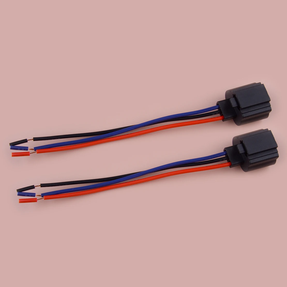 

2 шт. H13 9008 женская розетка для фар светодиодная вилка жгут проводов адаптер разъем 12 В подходит для универсального