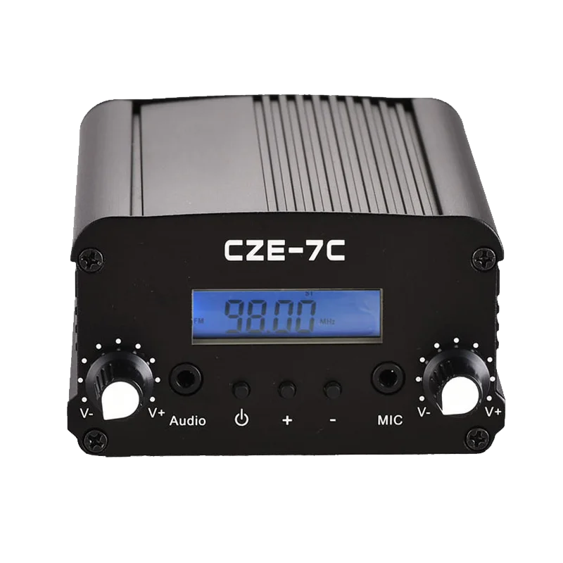 7W FM transmitter Campus Drive-in Church Cinemas Wireless FM Broadcast Transmitter Stereo Radio Station