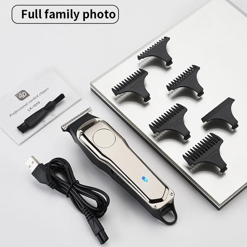 T9 High-End Men's Hairdresser Oil Hairdresser Electric Hair Clipper Electric Shaver Wireless Usb Electric Men's Hair Clipper