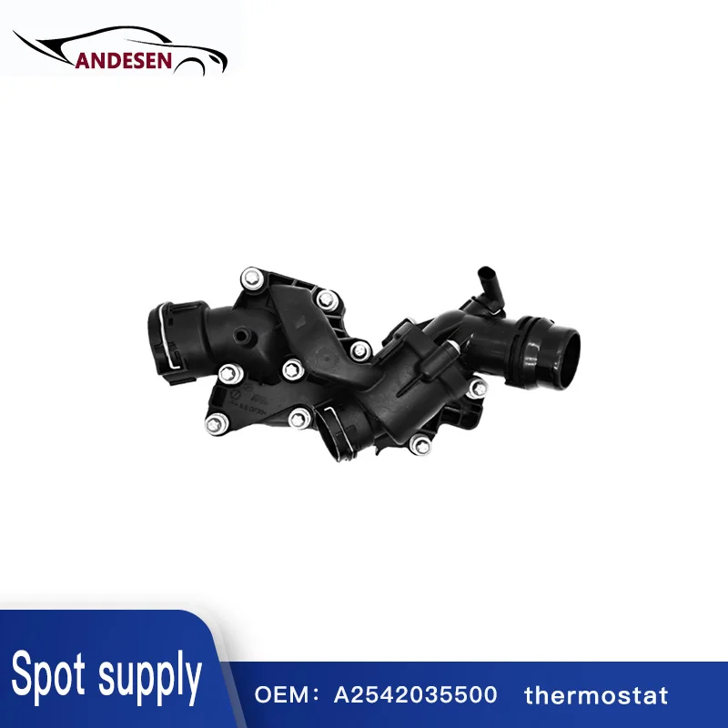 2542035500 A2542035500 is suitable for Mercedes Benz C E GLC CLE class engine coolant thermostat thermostat