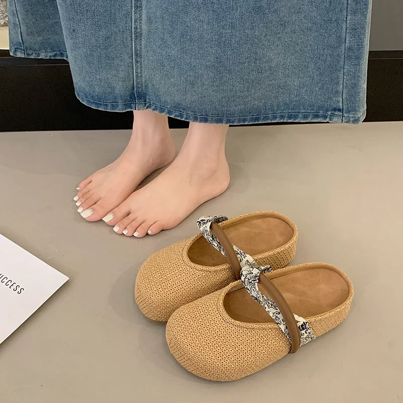 Rainy Day Available Women Summer Slippers Anti Slip Deep Groove Sole Drain Water Fast Daily Outdoor Commute Walking Shoes