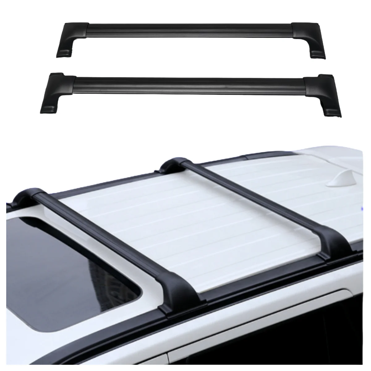 Aluminum Alloy Car Roof Rack Cross Bar Roof Bar Luggage Rack Luggage Carrier Car Carrier For Nissan Terra Xterra 2018-2025
