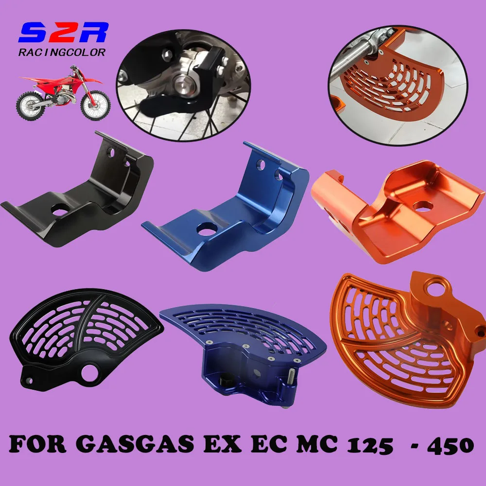 

For GasGas EX EC MC 125 150 250 300 350 450 ES ES350F EW500F Accessories Right Front Fork Guard Protector Front Brake Disc Guard